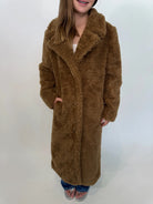 Katie J | Paddie Coat | Model | Close | Vagabond | Apparel | Boutique