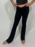 Katie J | Summer Roll Over Pant | Front | Vagabond | Apparel | Boutique