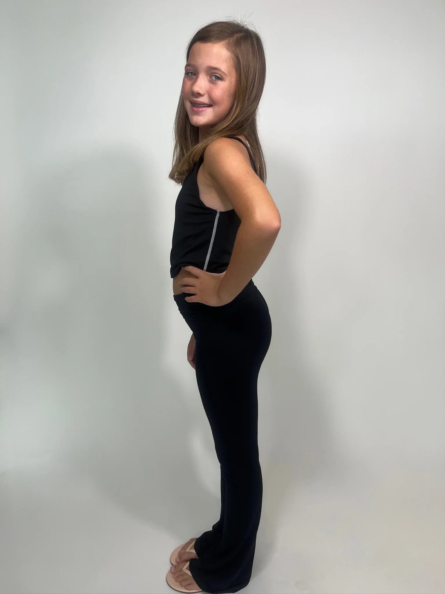 Katie J | Summer Roll Over Pant | Side | Vagabond | Apparel | Boutique