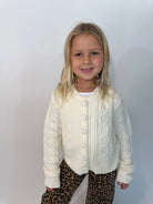 Katie J | Remi Cardigan | Model | Front | Vagabond | Apparel | Boutique