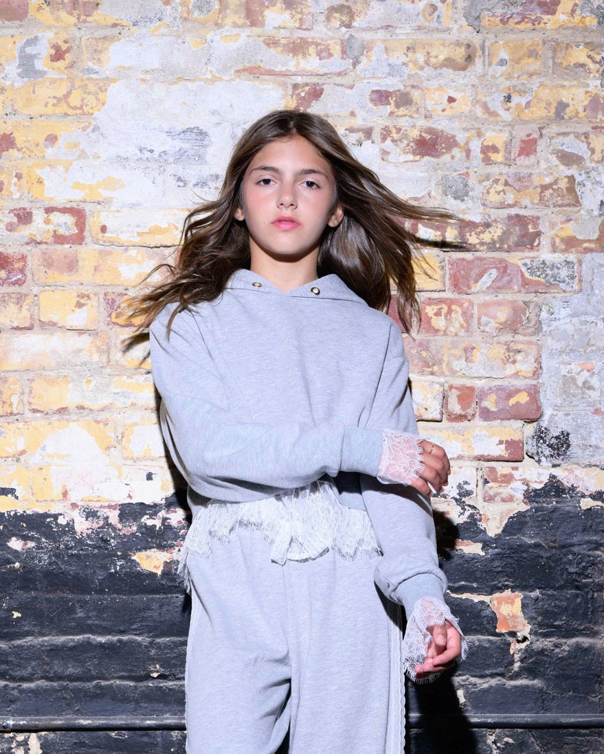 Katie J | Tristan Lace Hoodie | Vagabond | Apparel | Boutique