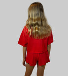 Katie J | Tristan Short Red | Back | Vagabond | Apparel | Boutique