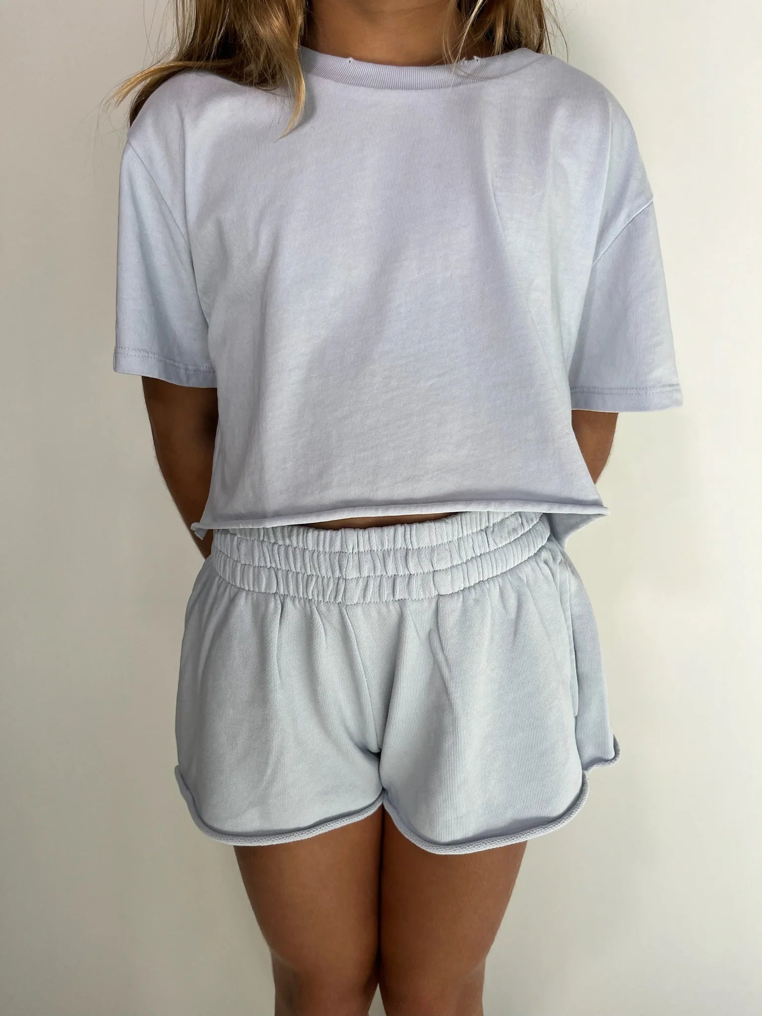 Katie J | Tristan Tee | Baby Blue | Vagabond | Apparel | Boutique