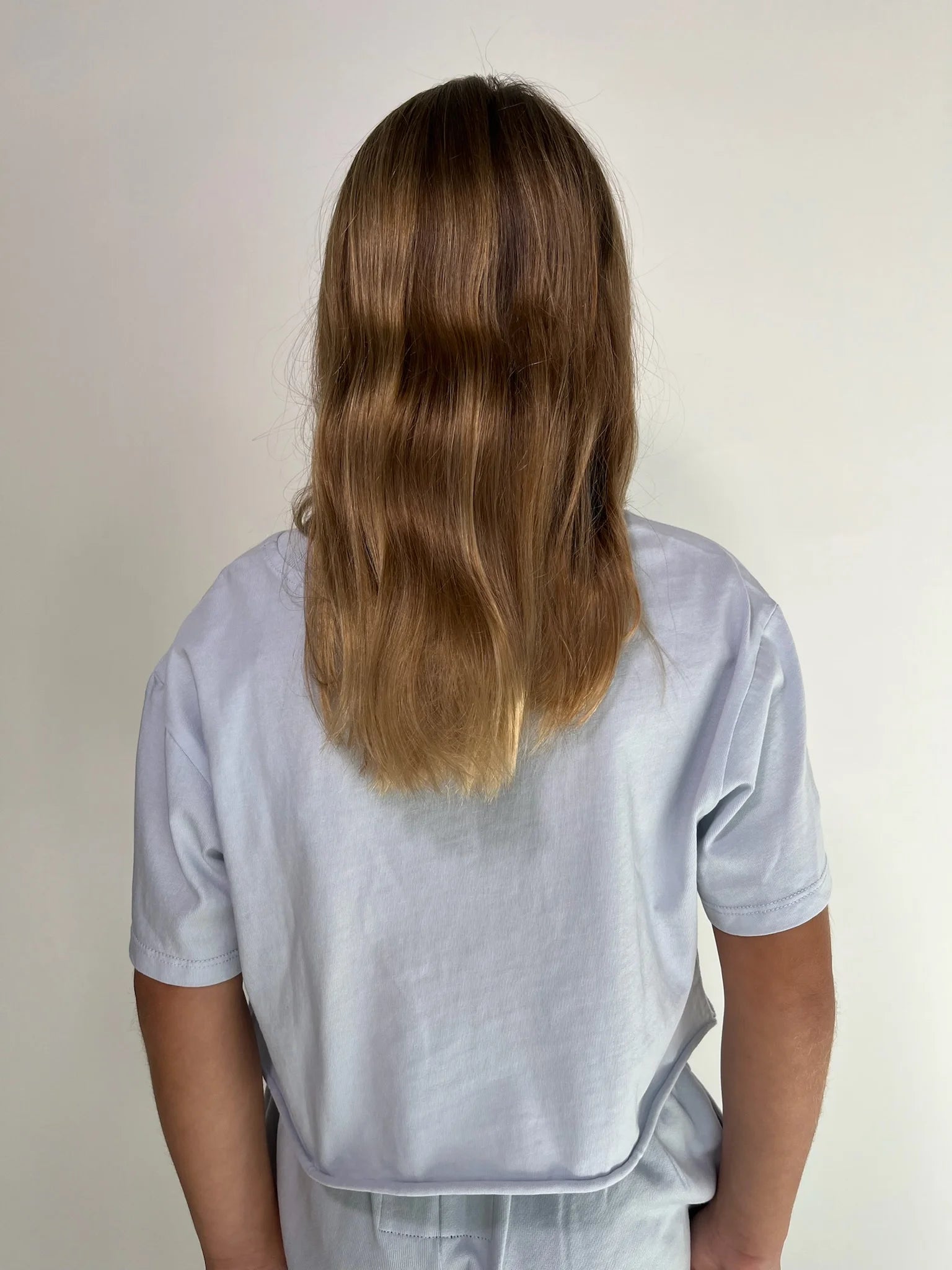 Katie J | Tristan Tee | Blue | Back | Vagabond | Apparel | Boutique