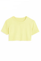 Katie J | Tristan Tee | Canary Yellow | Vagabond | Apparel | Boutique