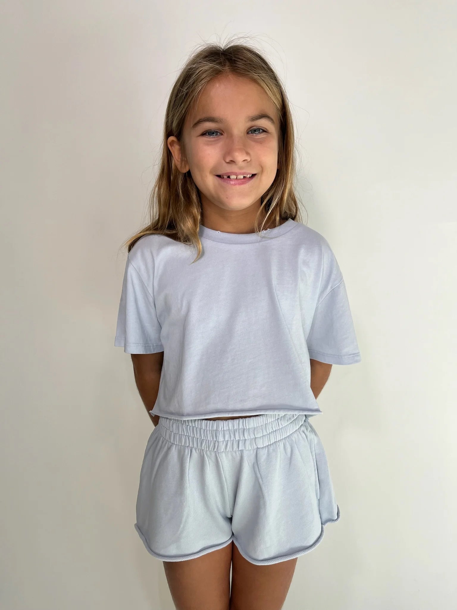 Katie J | Tristan Tee | Blue | Full | Vagabond | Apparel | Boutique
