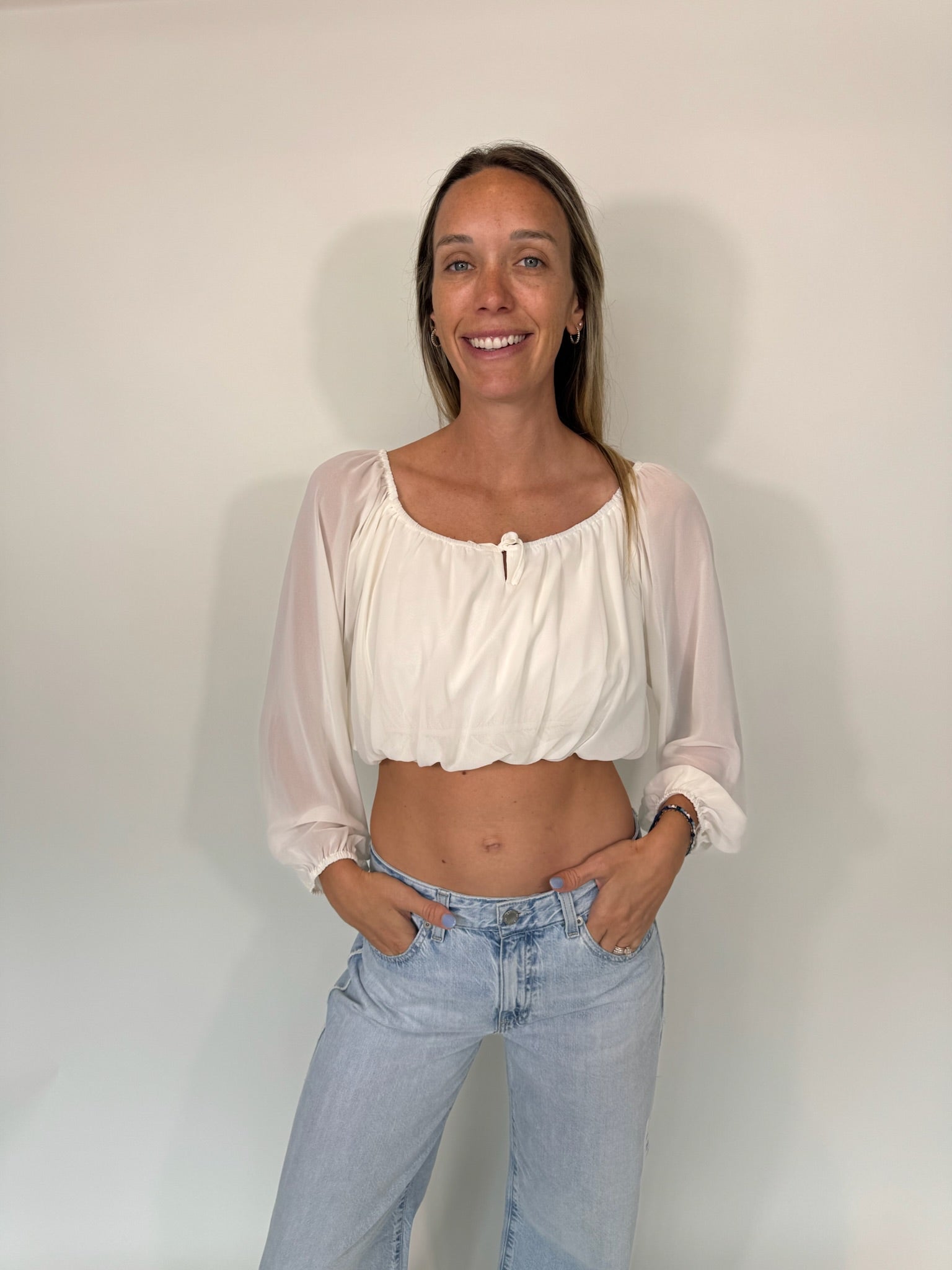 Katie J | Womens Monica Long Sleeve Top | Vagabond | Apparel | Boutique