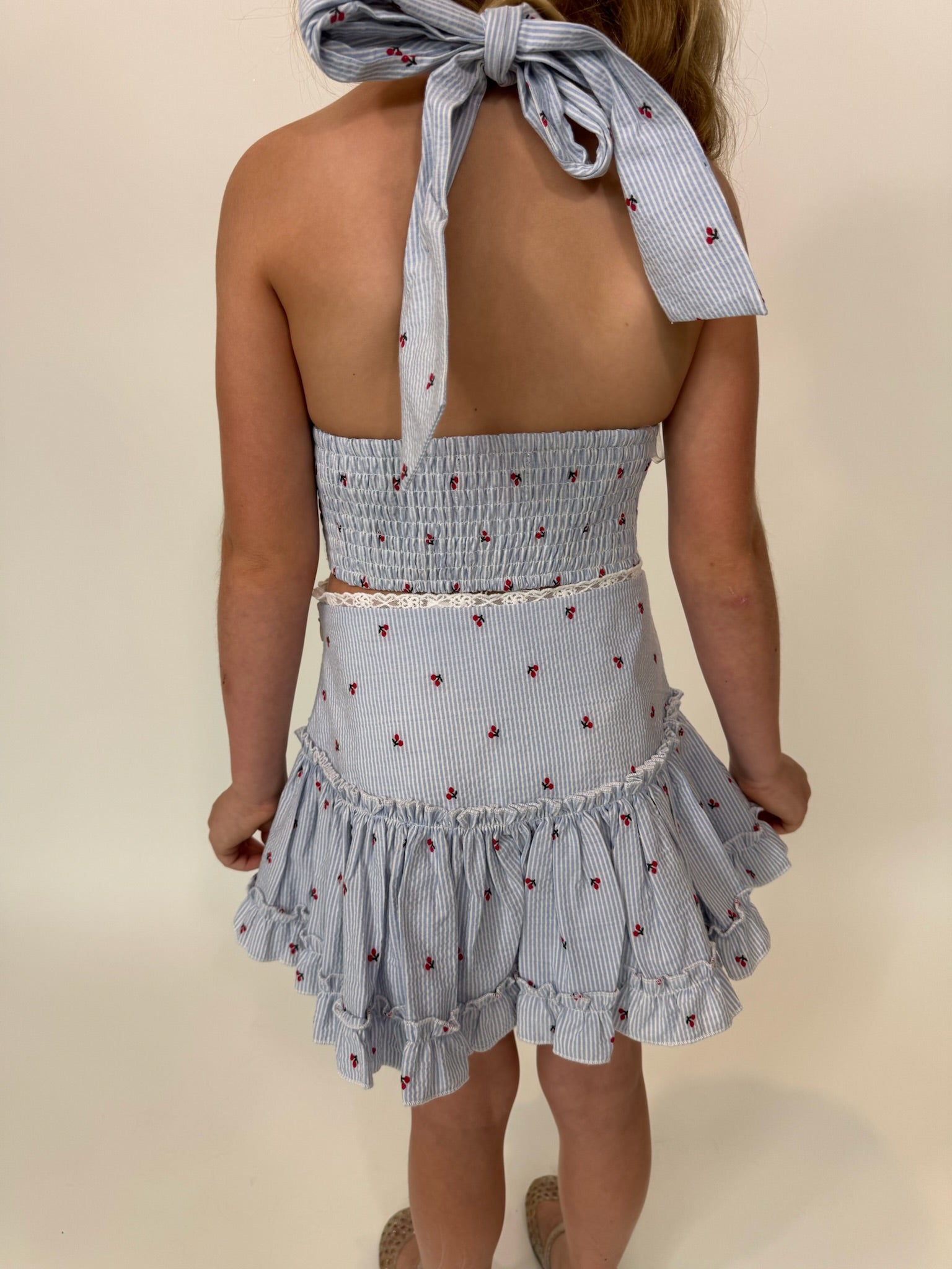 Katie J | Yvonne Halter Top | Back | Vagabond | Apparel | Boutique