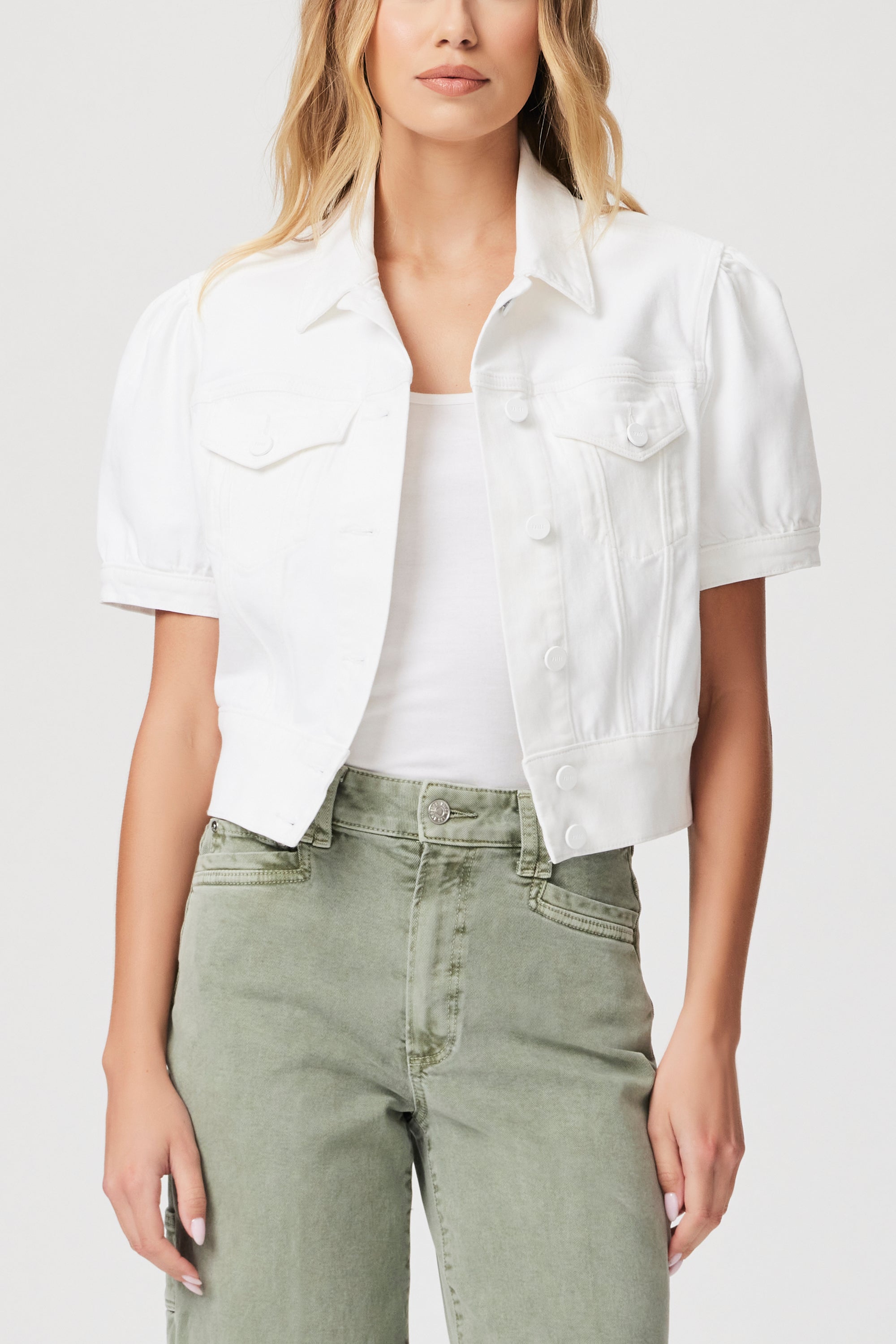 Paige Kendra Jacket Crisp White | Vagabond Apparel Boutique