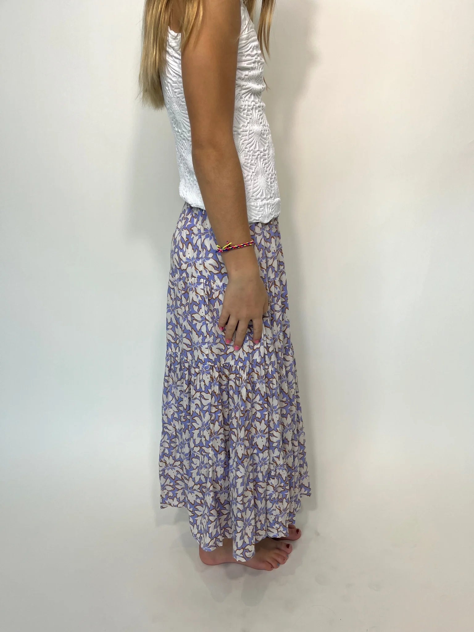 Khush Kid | Belle Skirt | Lavender | Side | Vagabond | Apparel | Boutique