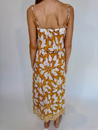 Khush | Fresia Dress | Amber | Back | Vagabond | Apparel | Boutique