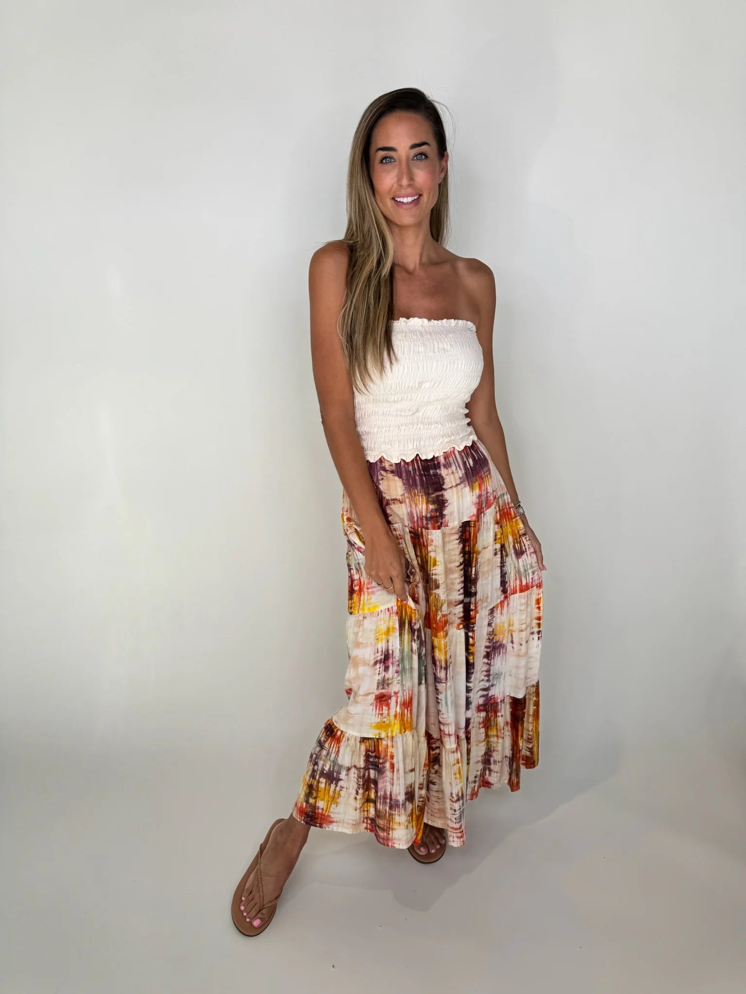 Khush | Grace | Bandeau | Vanilla | Front | Vagabond | Apparel | Boutique