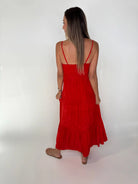 Khush | Heiva | Dress | Red | Vagabond | Apparel | Boutique