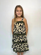 Khush Kid | Frangipani Dress | Black | Vagabond | Apparel | Boutique