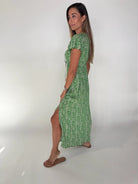 Khush | Leilani | Dress | Green | Vagabond | Apparel | Boutique