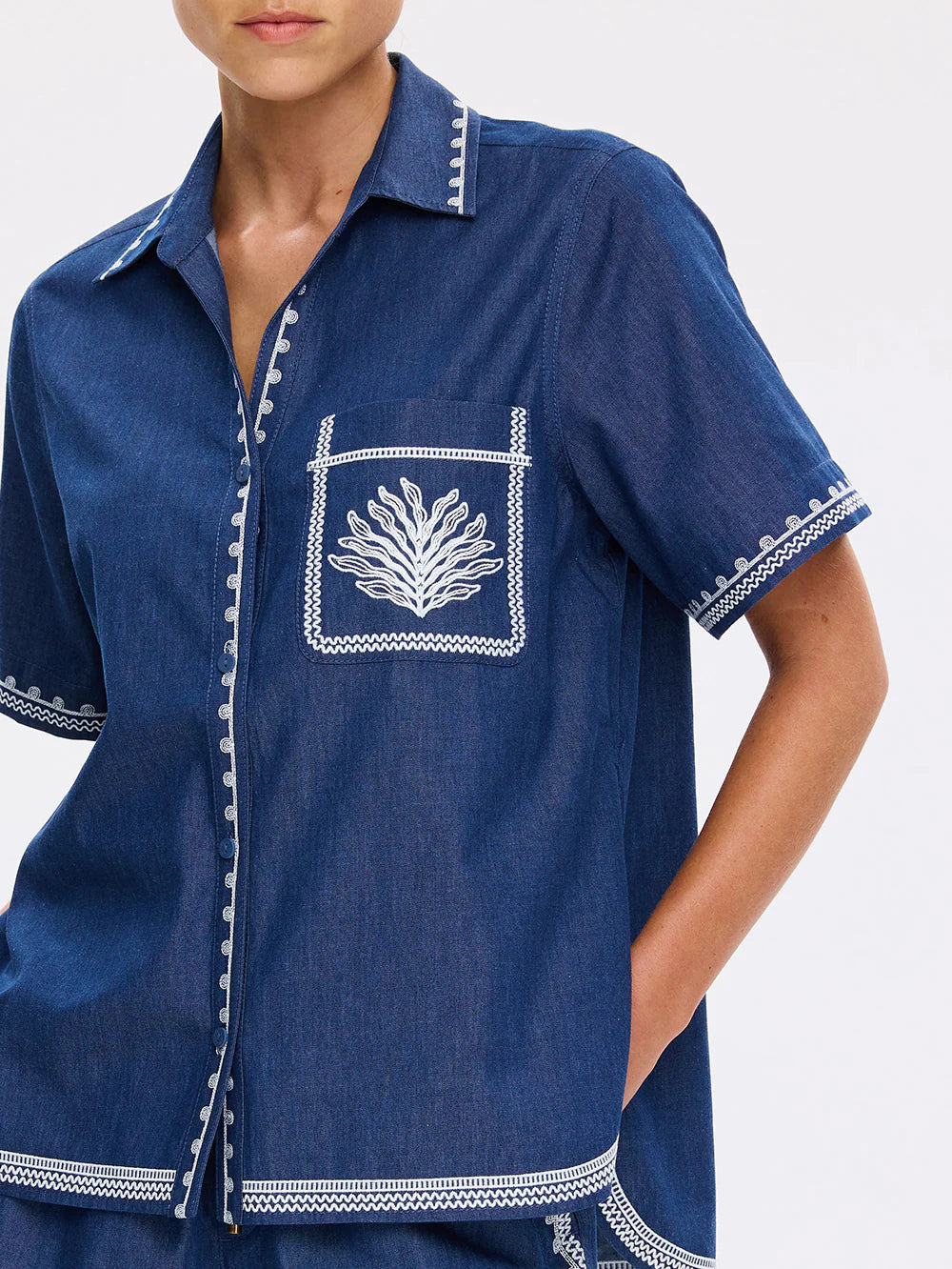 Kivari Emile Chambray Shirt