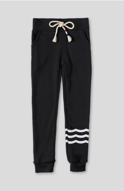 Sol Angeles Kid Wave Jogger Black | Vagabond Apparel Boutique
