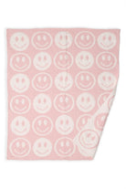 Mimi Super Lux Smiley Face Throw Blanket | Vagabond Apparel Boutique