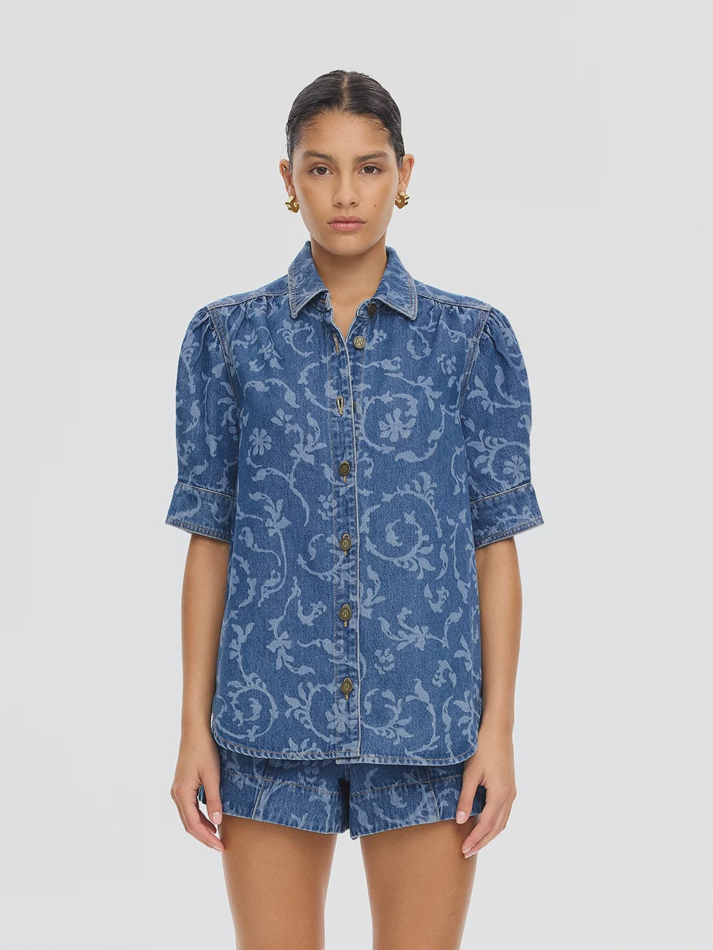 Kivari | Elina Denim Shirt | Vagabond | Apparel | Boutique