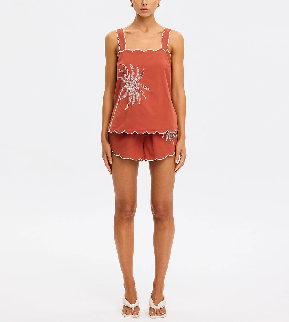 Kivari | Amaya Top | Front | Vagabond | Apparel | Boutique