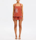 Kivari | Amaya Top | Front | Vagabond | Apparel | Boutique