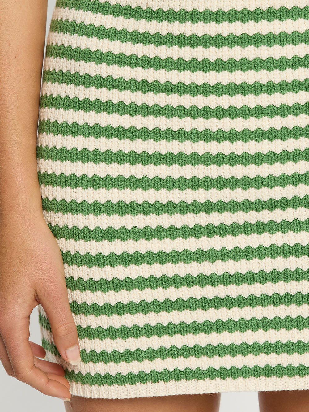 Kivari | Corinne Knit Mini Skirt | Close | Vagabond | Apparel | Boutique