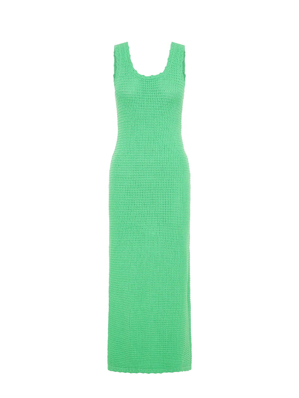 Kivari Martina Maxi Knit Dress Green | Vagabond Apparel Boutique