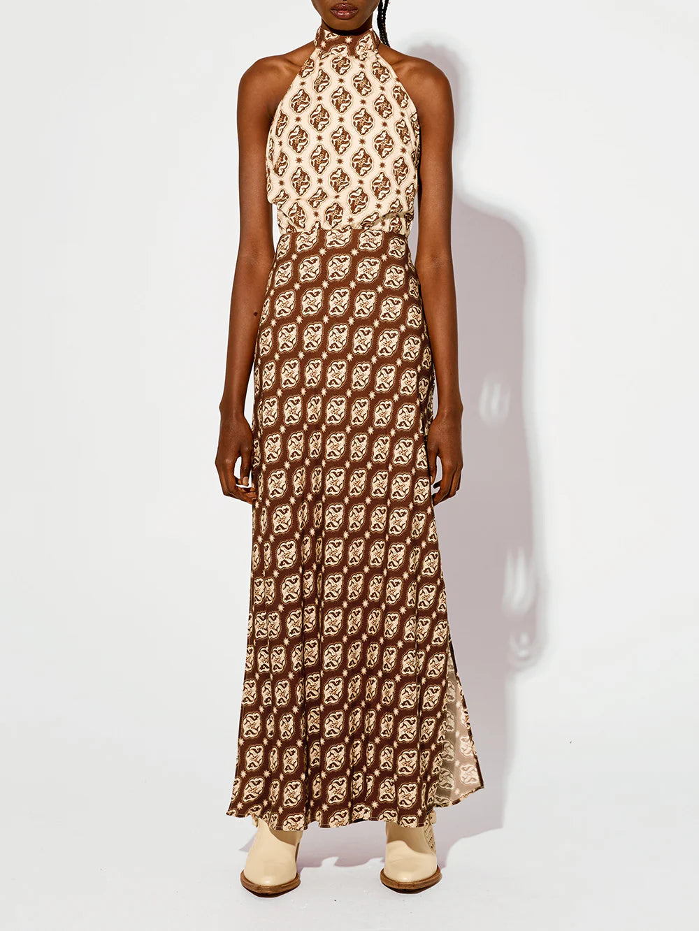 Kivari | Melody | Maxi | Dress | Front | Vagabond | Apparel | Boutique