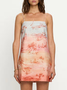 Kivari | Sunset Mini Dress | Close | Vagabond | Apparel | Boutique
