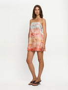 Kivari | Sunset Mini Dress | Side | Vagabond | Apparel | Boutique