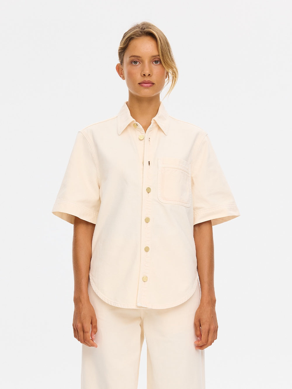 Kivari | Ariana Denim Shirt | Vagabond | Apparel | Boutique