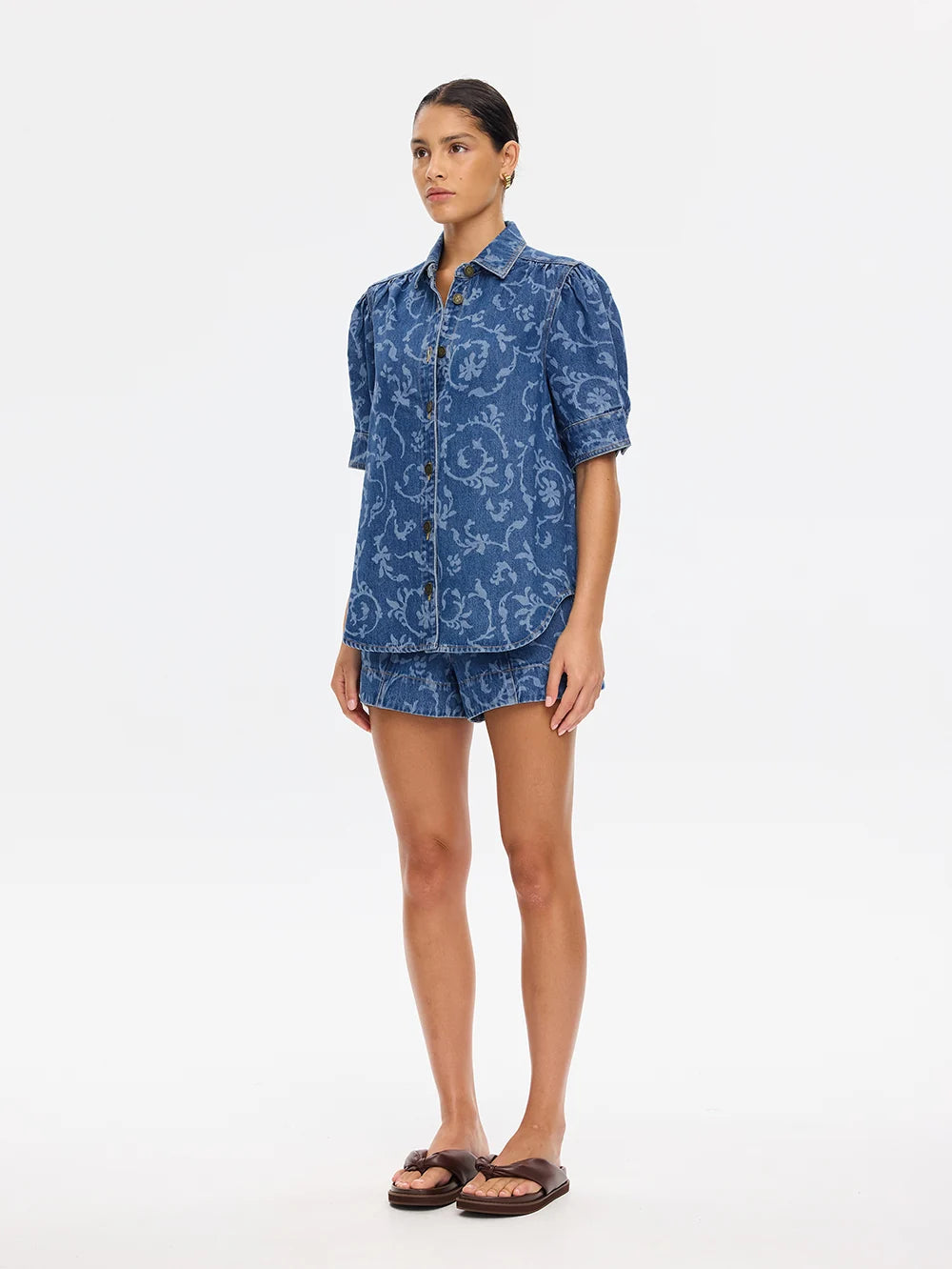 Kivari | Elina Denim Shirt | Vagabond | Apparel | Boutique