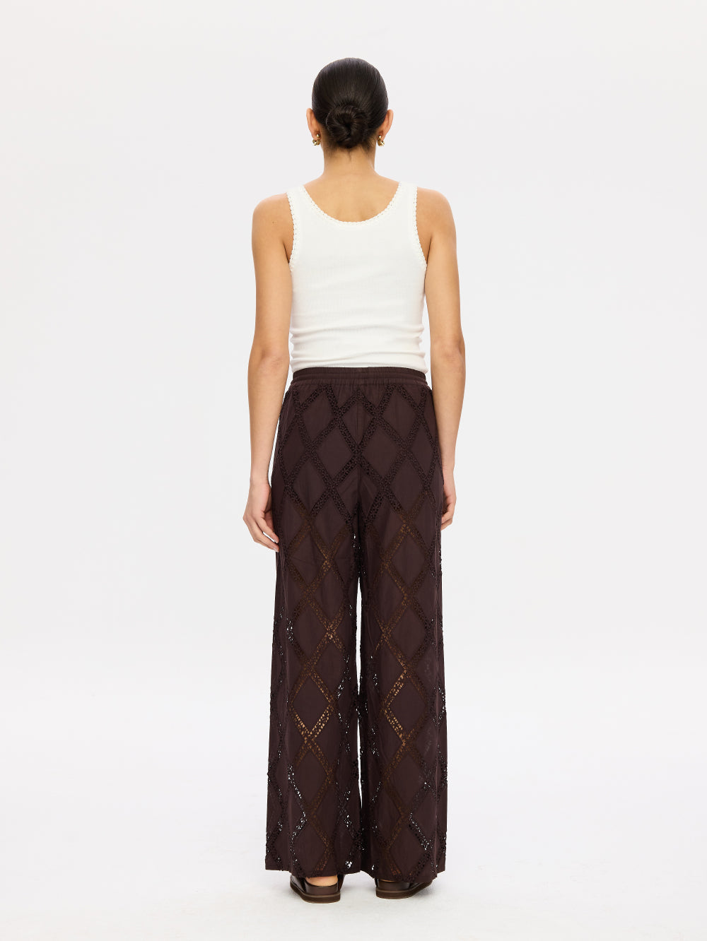 Kivari | Izzy Pant chocolate | Vagabond | Apparel | Boutique