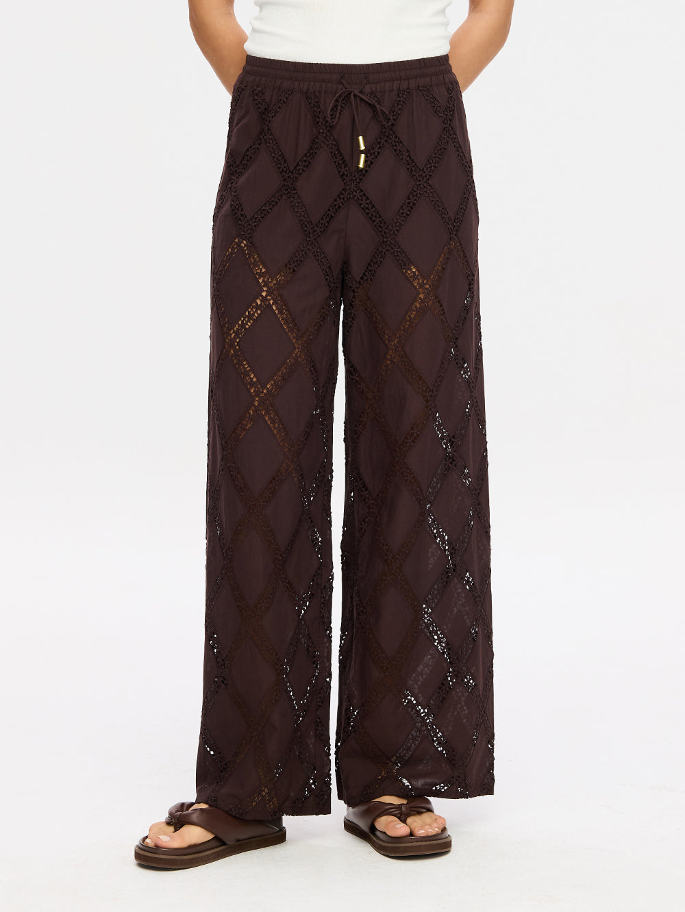 Kivari | Izzy Pant chocolate | Vagabond | Apparel | Boutique