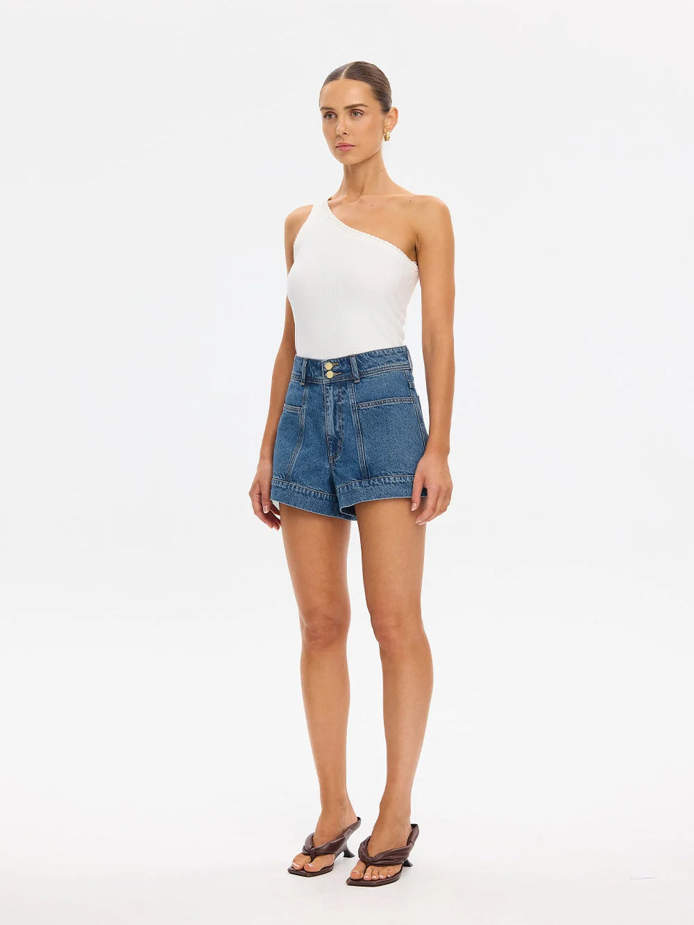 Kivari | Rita Denim Short | Vagabond | Apparel | Boutique