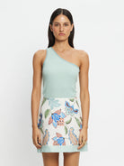 Kivari | Tallulah One Shoulder Tank | Model | Vagabond | Apparel | Boutique