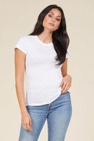 LA Made | Basic Tee Long | White | Vagabond | Apparel | Boutique