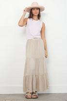 LA Made | Despacito Skirt | Oak Bark | Vagabond | Apparel | Boutique