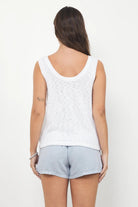 LA Made | Sweater Knit Tank | White | Vagabond | Apparel | Boutique