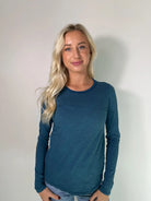 LA Made | Ashley Long Sleeve Tee | Pacific | Vagabond | Apparel | Boutique