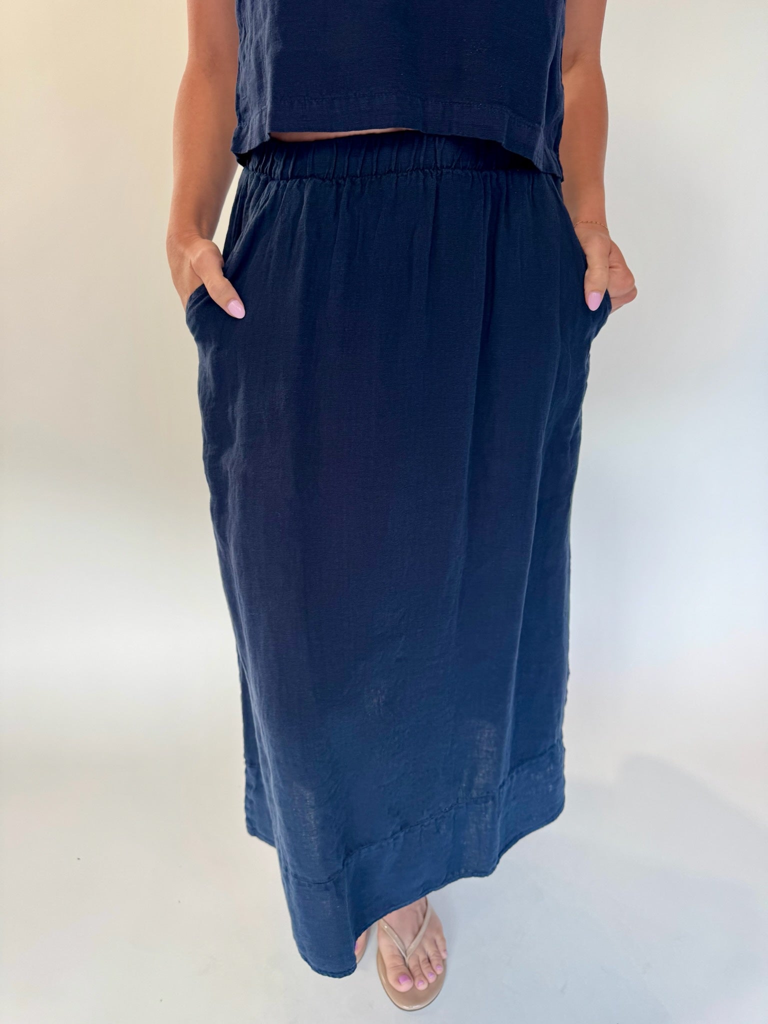 LA Made | Calla Linen Skirt | Vagabond | Apparel | Boutique