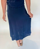 LA Made | Calla Linen Skirt | Back | Vagabond | Apparel | Boutique