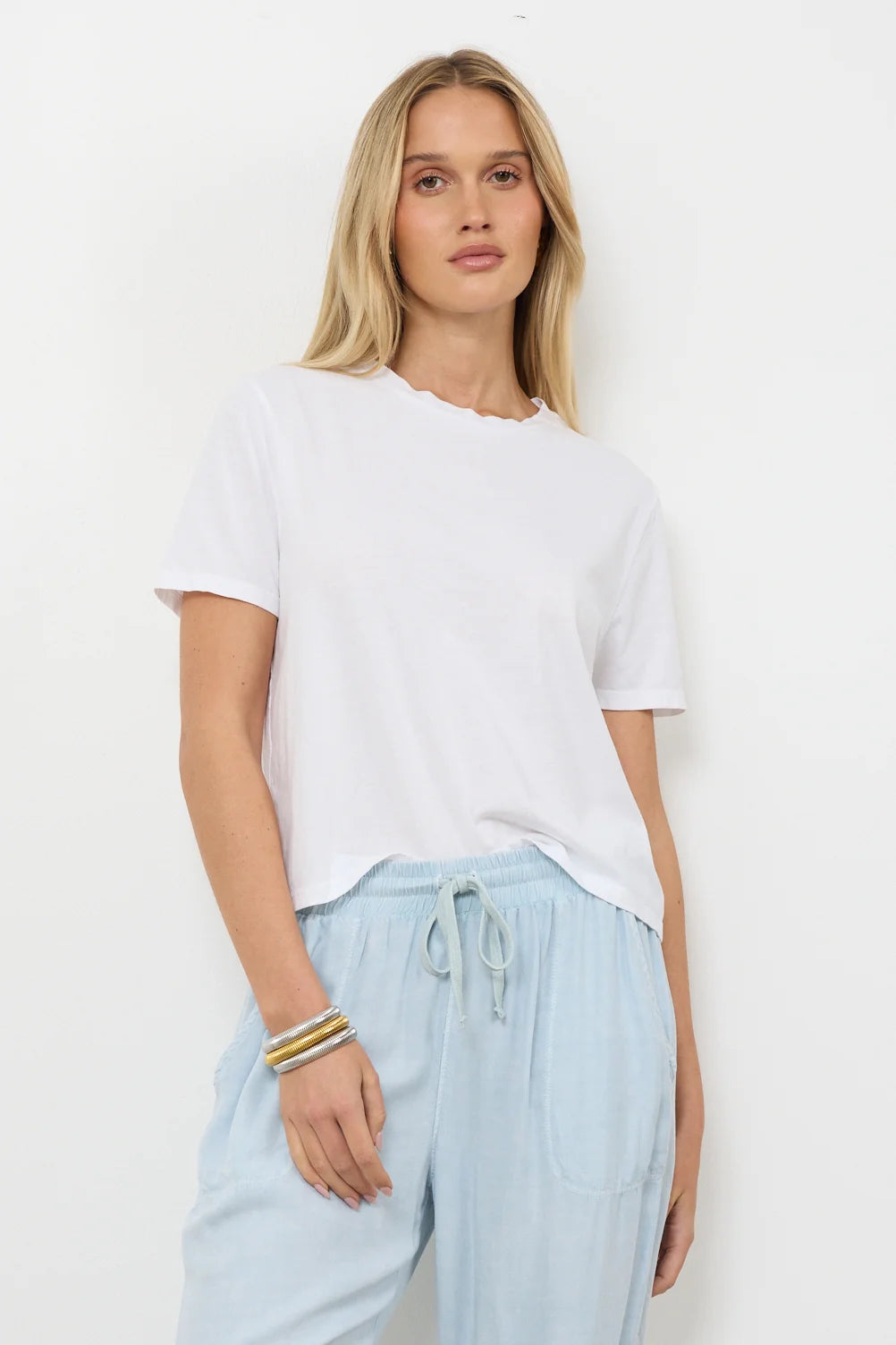 LA Made | Damien Boxy Tee | White | Vagabond | Apparel | Boutique