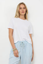 LA Made | Damien Boxy Tee | White | Vagabond | Apparel | Boutique