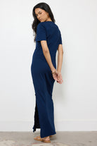 LA Made | Damien Heavy Slub Dress | Back | Vagabond | Apparel | Boutique