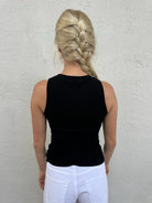 LA Made |  Must Have Tank | Black | Back | Vagabond | Apparel | | Boutique