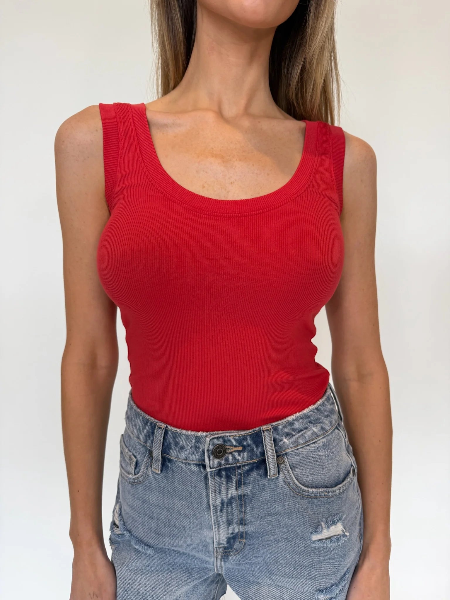 LA Made | New You Rib Tank | Desert Bloom | Vagabond | Apparel | Boutique