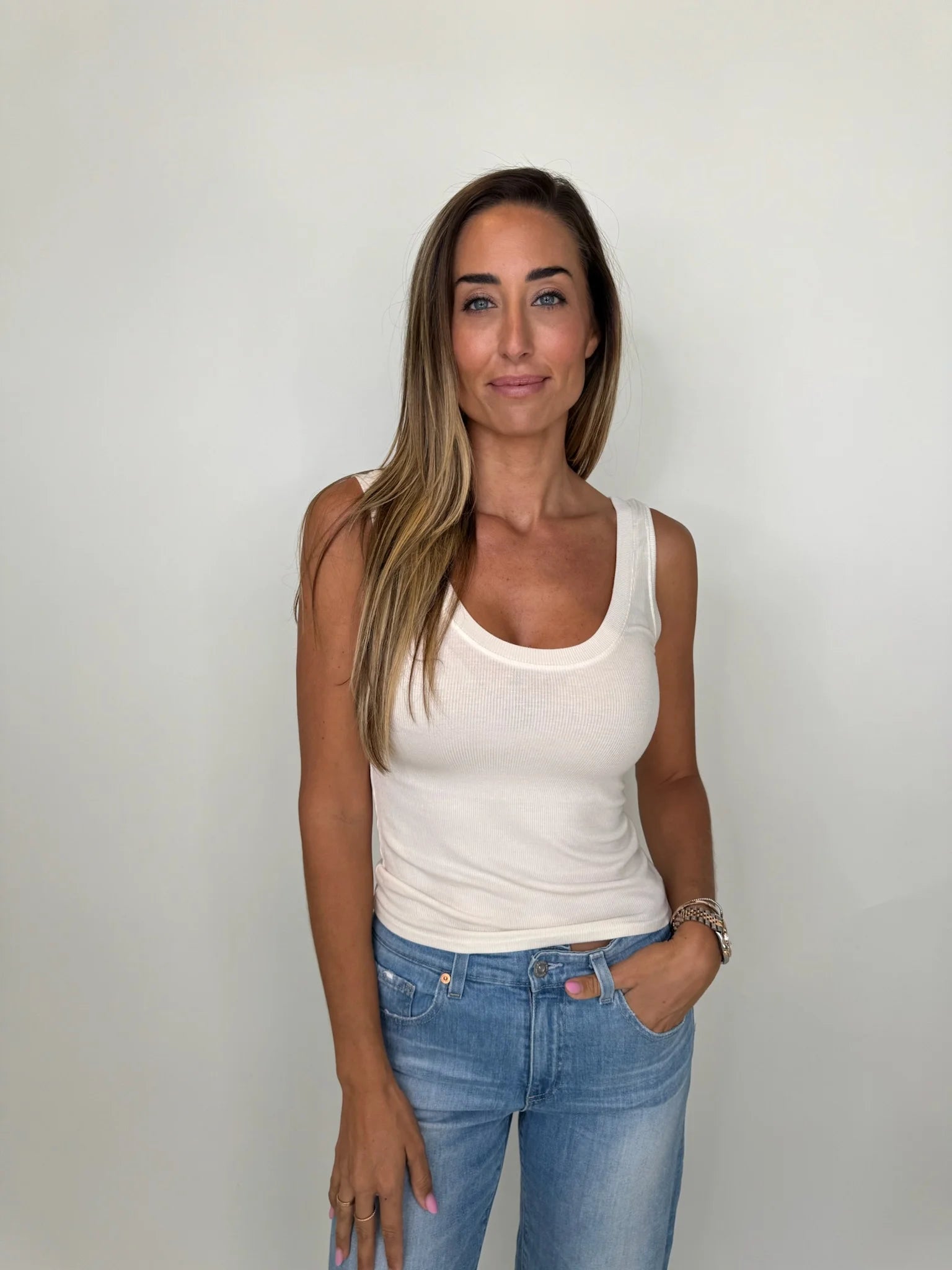 LA Made New You Rib Tank