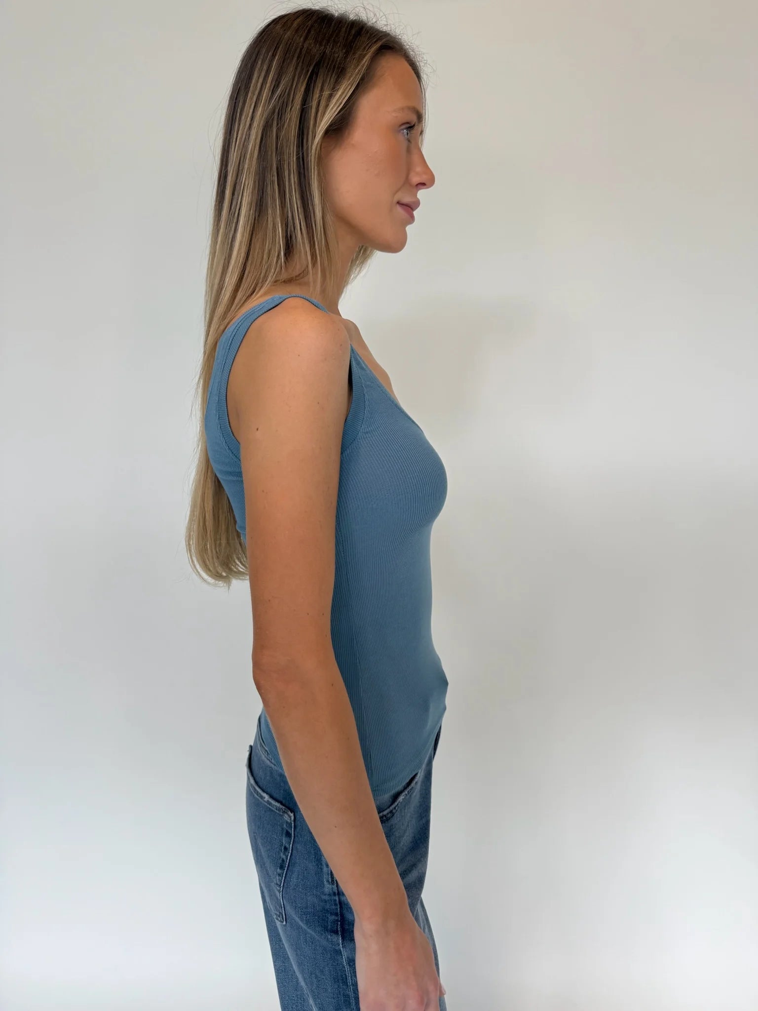 LA Made | New You Tank | New Moon | Side | Vagabond | Apparel | Boutique