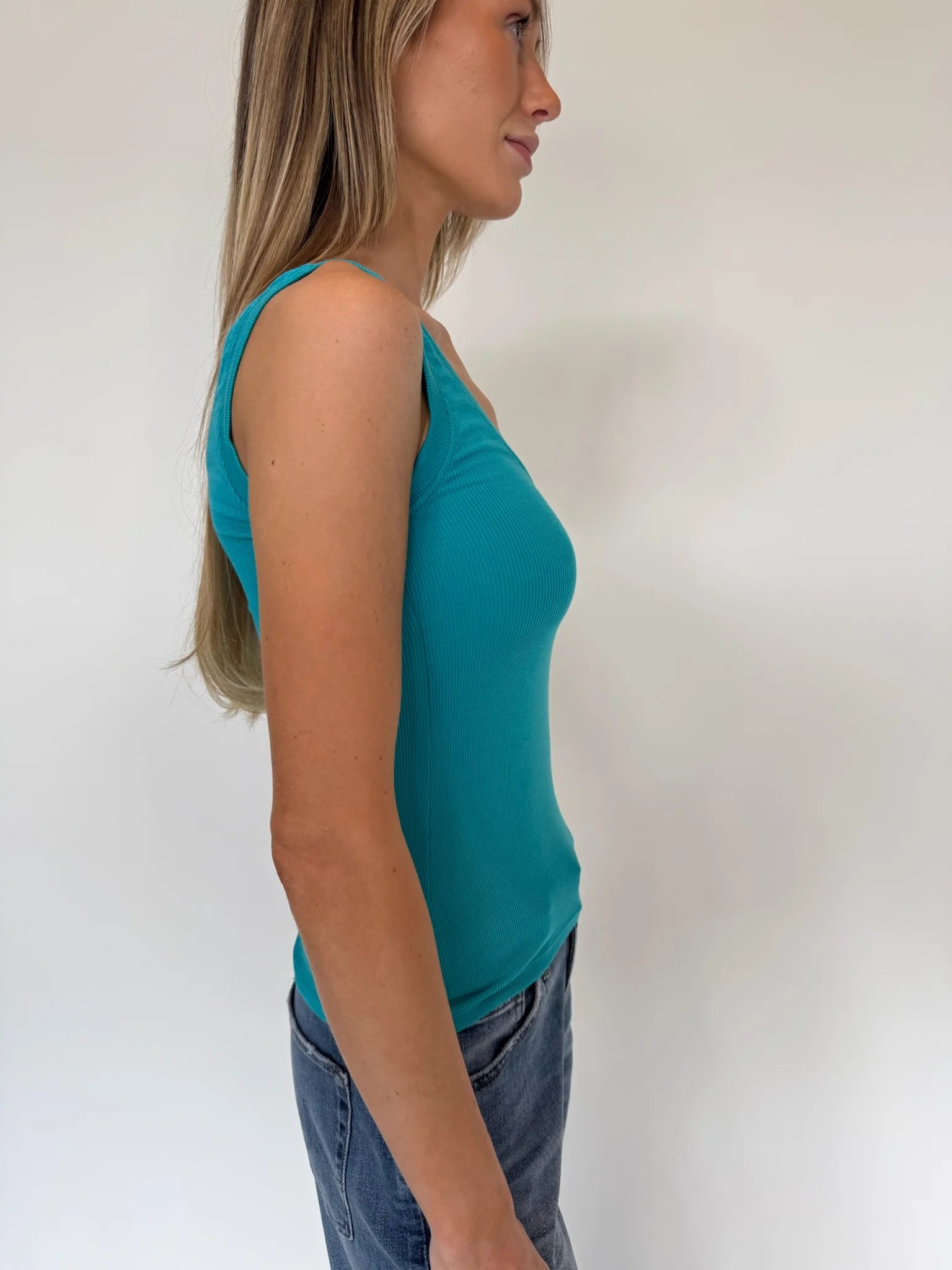 LA Made | New You Tank | Monaco Surf | Side | Vagabond | Apparel | Boutique